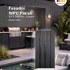 Fasadni WPC Paneli - Charcoal Fasadni WPC Paneli - Charcoal