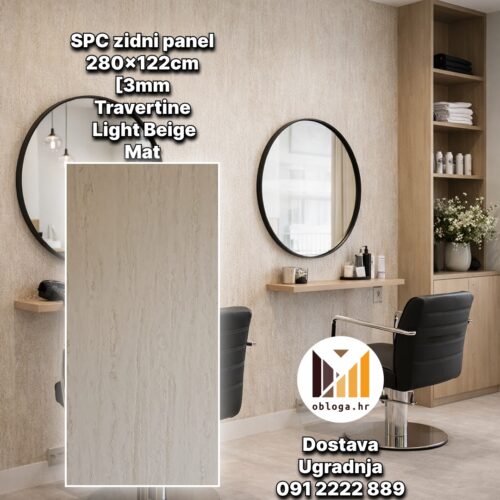 Zidne obloge – Travertine Light Beige