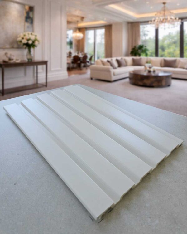 PS Zidni panel – letvice – Bijela