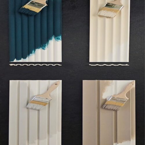 PS Zidni panel – letvice – Bijela